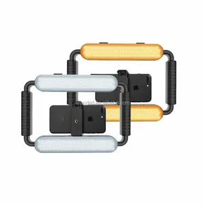 <span class=keywords><strong>GVM</strong></span> Official LT10S Luz de fotografía Smartphone Video Camera Rig Light Daylight con bicolor Soft Board LED On-Camera Light - Product Image 6
