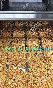 การประมวลผลเกรดอาหารสายแช่แข็ง IQF อัตโนมัติข้าวโพดหวานข้าวโพดแช่แข็งเครื่องทํา - Product Image 5