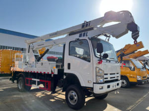 Camion élévateur télescopique hydraulique à bras droit à transmission manuelle diesel pour opérations en altitude - Product Image 4