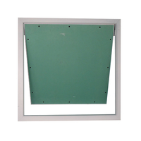 Panneau de gypse en aluminium de conception moderne Panneau d'accès Carré Plafonds métalliques imperméables pour l'intérieur Matériau en acier galvanisé