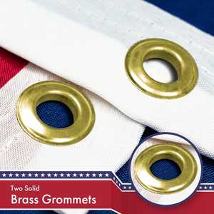 Pour l'Arizona AZ pour la drapeau d'Arizona |   3x5 pieds |   LiteWeave Pro Series Polyester imprimé 150D |   Œillets en laiton aux couleurs vives pour intérieur/extérieur - Product Image 2