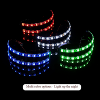 LED Leuchtbrille mit Hoher Helligkeit 4 Modi DJ Sonnenbrille für EDM Festival Club Party Halloween KTV Dekoration