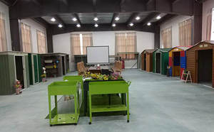 <span class=keywords><strong>Abri</strong></span> <span class=keywords><strong>de</strong></span> <span class=keywords><strong>Jardin</strong></span> en acier inoxydable, grande taille, rangement, en métal, à vendre, - Product Image 6