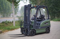 Chariot élévateur électrique compact, livraison gratuite, CE ISO, hauteur de levage 3m-7m, haute qualité, prix abordable, chariot élévateur diesel tout-terrain