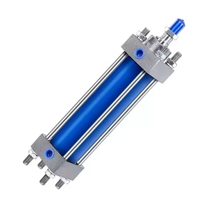 กระบอกไฮดรอลิกน้ำหนักเบา MOB40X100 7MPa ชุบโครเมียมแข็ง แกนไฮดรอลิก - Product Image 1