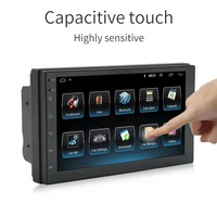 Nouveau lecteur MP5 universel Android 7 pouces avec Carplay, navigation GPS intégrée, autoradio, fonction écran partagé, image de recul complète