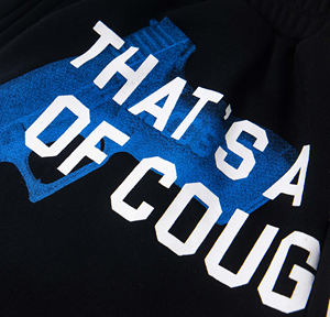 Pantalons de survêtement pour hommes Shorts de qualité supérieure 100% pantalons courts en coton Basketball C'EST BEAUCOUP de shorts de sirop contre la toux pour hommes - Product Image 3