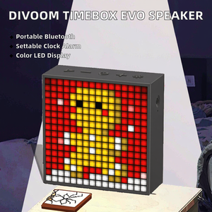 Timebox Evo, Pantalla LED RGB, Reloj Programable Controlado por Aplicación, Alarma, Creación de Arte <span class=keywords><strong>Pixel</strong></span> Único, Regalo, Altavoz Portátil - Product Image 2