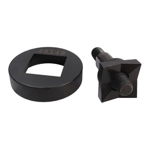 Perforadora Manual <span class=keywords><strong>rectangular</strong></span> de acero inoxidable, molde de agujero hidráulico de perforación, herramientas hidráulicas de troquel cuadrado de 48*48mm para OEM - Product Image 2