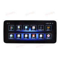 Android 13 Autoradio sans fil CarPlay 12.3 ''Lecteur DVD de voiture GPS Navigation Video Player pour Mercedes-Benz GLK 2013-2015
