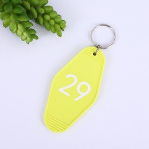 Sỉ buôn móc khóa acrylic tùy chỉnh, móc khóa nhựa nhiều màu sắc, móc khóa khách sạn, in logo, thẻ móc khóa khách sạn, móc khóa số lượng lớn - Product Image 5