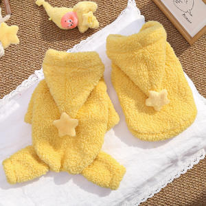 Pijama de Invierno para Mascotas Star Prince, con Capucha de Forro Polar Cálido, Abrigo Grueso y Bonito para Perros Pequeños, Gatos, Bichón, Pomerania y Cachorros - Product Image 3