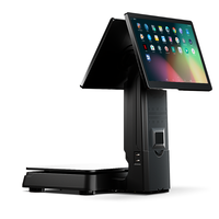 Terminal de point de vente Jinshijie Q201 Système Android Écran tactile capacitif Tout-en-un Wi-Fi 6 Bluetooth 5.2 Technologie NFC Processeur RK3568
