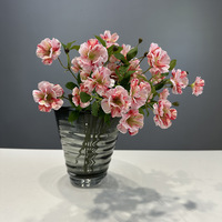 Vente en gros de fleurs artificielles en soie, petites fleurs de ranunculus papillon, faites à la main, pour la décoration de la maison, de mariages, de Noël, du Nouvel An et de la Fête des Mères
