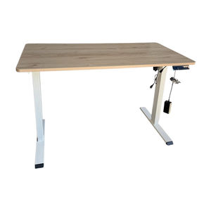 Contemporary Modern Wooden Electric Lift Table Height-Adjustable <b>Small</b> Lifting <b>Desk</b> For Commercial Office Furniture Wholesale - Product Image 4