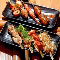 Brochettes Teppo en bambou naturel à long manche, biodégradables, jetables, de haute qualité, pour barbecue en plein air, camping et fêtes