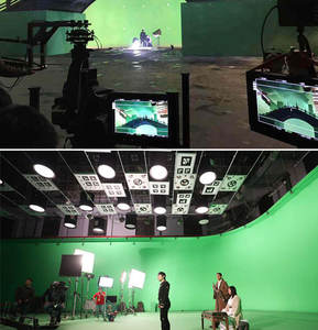 Photographie toile de fond Film vidéo en direct arrière-plans mousseline toile de fond écran en tissu - Product Image 6