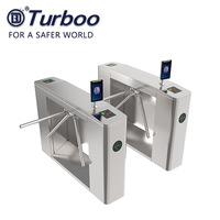 Nouveau Design 3 Bras Drop Gates Contrôle D'accès Automatique pour GYM Shop Ticket Check Entrée Haute Sécurité Trépied Tourniquet