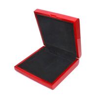 Boîte à bijoux rectangulaire multifonctionnelle en bois pour enfants avec doublure en velours, couleurs et logo personnalisables