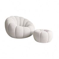 Preisgünstiges Villen-Stil Creme-Beige Weißes Sofa-Set Stoffsofa mit Bettfunktion für Wohnzimmer-Möbel