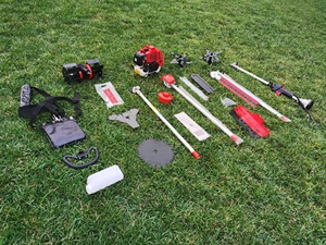 Attrezzo da Giardino Multifunzione 5 in 1 da 52cc - Decespugliatore, Tagliabordi, Motosega - Product Image 2