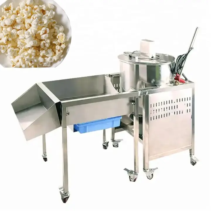 Comercial Maquina De Palomitas De Maiz For Sale For Caramel Mixer Popcorn Machine Cheese Spicy Salt Popcorn Factory