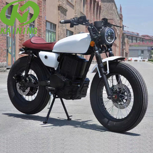 Motocicletta Elettrica 2000W con Pneumatici Larghi, Stile Retrò, Batteria agli Ioni di Litio Rimovibile, Supporto OEM - Product Image 3