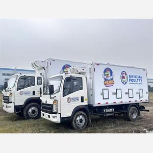 Camion de transport d'aliments pour animaux HOWO 40M3 Diesel neuf à transmission manuelle - Product Image 1