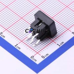 K6-6164D04 Tactile Switch Through hole Component (THT) Switch 1.6N Through Hole 10mm 10mm - Product Image 2