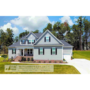 HEGE <b>Prefab</b> <b>House</b> Light Steel Frame Traditional Villa Total Solution Onsite Installation - Product Image 5