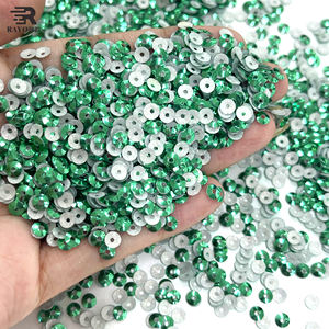 170 brut en vrac irisé lâche <span class=keywords><strong>paillettes</strong></span> 4mm tasse ronde <span class=keywords><strong>paillettes</strong></span> couleurs mélangées PVC broderie pour coudre bricolage Art artisanat vêtements - Product Image 4