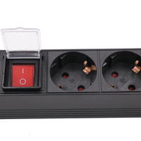 Vente en gros 13a royaume-uni britannique 6 voies prise 1u 19 pouces rack pdu