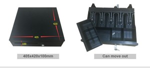 Cajón de Efectivo de Alta Calidad con 5 Compartimentos para Billetes y 8 para Monedas, con Puerto RJ11 - Product Image 5