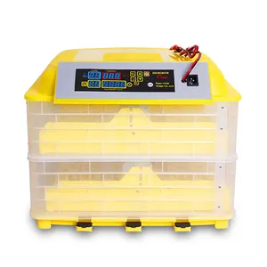 Tolcat — incubateur automatique pour œufs de poulet, 112 œufs, taux d'éclosion de 98%, avec lumière LED, double puissance