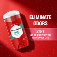 Déodorant stick sans aluminium, protection anti-odeurs 48 heures, parfum naturel longue durée, déodorant anti-transpirant végétalien pour homme