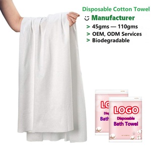 Individuelles Einweg-Handtuch aus Baumwolle, Bambus und Mikrofaser für Spa, Schönheitssalon, Sauna, Massage, Hotel und Strand, Badetuch - Product Image 4