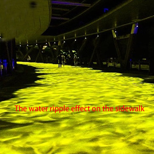 Năng động nước gợn ánh sáng chiếu 60W RGBW IP65 không thấm nước lũ ánh sáng cho vườn hồ bơi công viên chủ đề chiếu sáng - Product Image 4