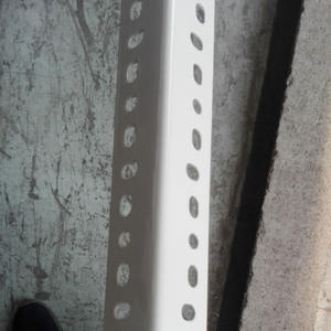 Étagère à angles rainurés à assembler, revêtement coloré abordable, <span class=keywords><strong>acier</strong></span> à angles rainurés - Product Image 1