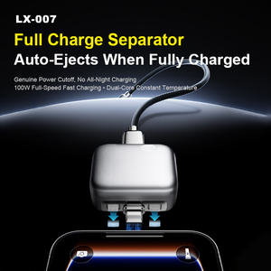 Cargador Inteligente de 140W con Expulsión Automática y Protección de Batería Tipo-C con Apagado Automático para Teléfonos y Laptops (Modelo 2026) - Product Image 4