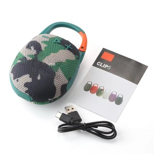 CLIP5 Portable Outdoor Speaker Mini Bass Wireless with Waterproof Plug-in Cross-Border New Product Powered by Battery - Product Image 4