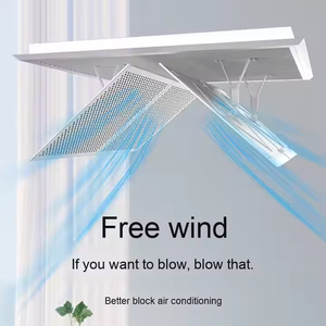 Haute qualité refroidisseur d'air climatiseur Portable Anti-coup pare-brise pour salon climatiseur déflecteur maison - Product Image 1