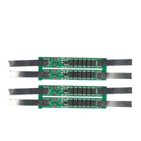 Carte de protection de batterie BMS 1S 2S 3S 4S 7S 10S 16S 3.7V 3.2V 3A 5A 10A 20A 100A pour vélo électrique
