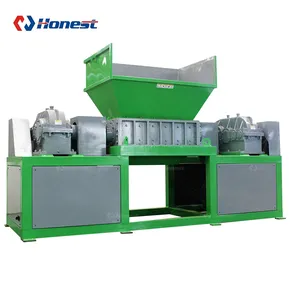 Guter Preis Double Shaft Gebrauchte Kleidung Recycling Textile Shredder Machine