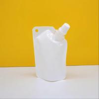 Emballage en plastique 250ml Transparent clair liquide eau jus boisson pochettes Squeeze bec pochette sac avec bec