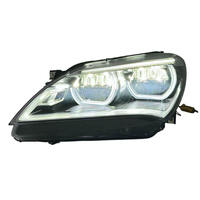 Pièce auto DBH pour BMW Série 6 F06, phare avant style Angel Eyes, jaune et blanc, double couleur, 2011-2013, vente flash, phare avant