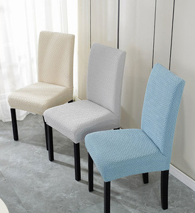 Housses de <span class=keywords><strong>chaise</strong></span> de <span class=keywords><strong>salle</strong></span> à <span class=keywords><strong>manger</strong></span> en tricot texturé extensible Luckygoods BY260605, housses élastiques pour chaises de <span class=keywords><strong>salle</strong></span> à <span class=keywords><strong>manger</strong></span> Parsons, décoration intérieure - Product Image 2