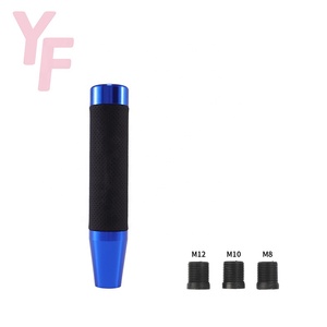 Vente chaude : Levier <span class=keywords><strong>de</strong></span> vitesses universel en alliage d'aluminium et cuir JDM <span class=keywords><strong>de</strong></span> 18 cm pour <span class=keywords><strong>tuning</strong></span> automobile - Product Image 6