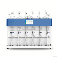Intelligent Integrated High Accuracy Laboratory Automated Distillation Machine Fully Automatic Distiller 7-inch LCD Linux 1 Year