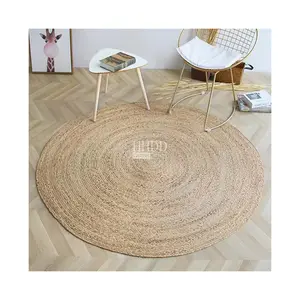 Vietrusttic – tapis de jacinthe d'eau, bordure tressée, zone, ferme, entrée, sol intérieur, porte, tapis en jonc de mer