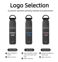 Nouvel Organisateur de Clés Intelligent Anti-Perte et Tendance avec Traqueur, Porte-Clés Portefeuille en Métal Personnalisable pour Apple Find My